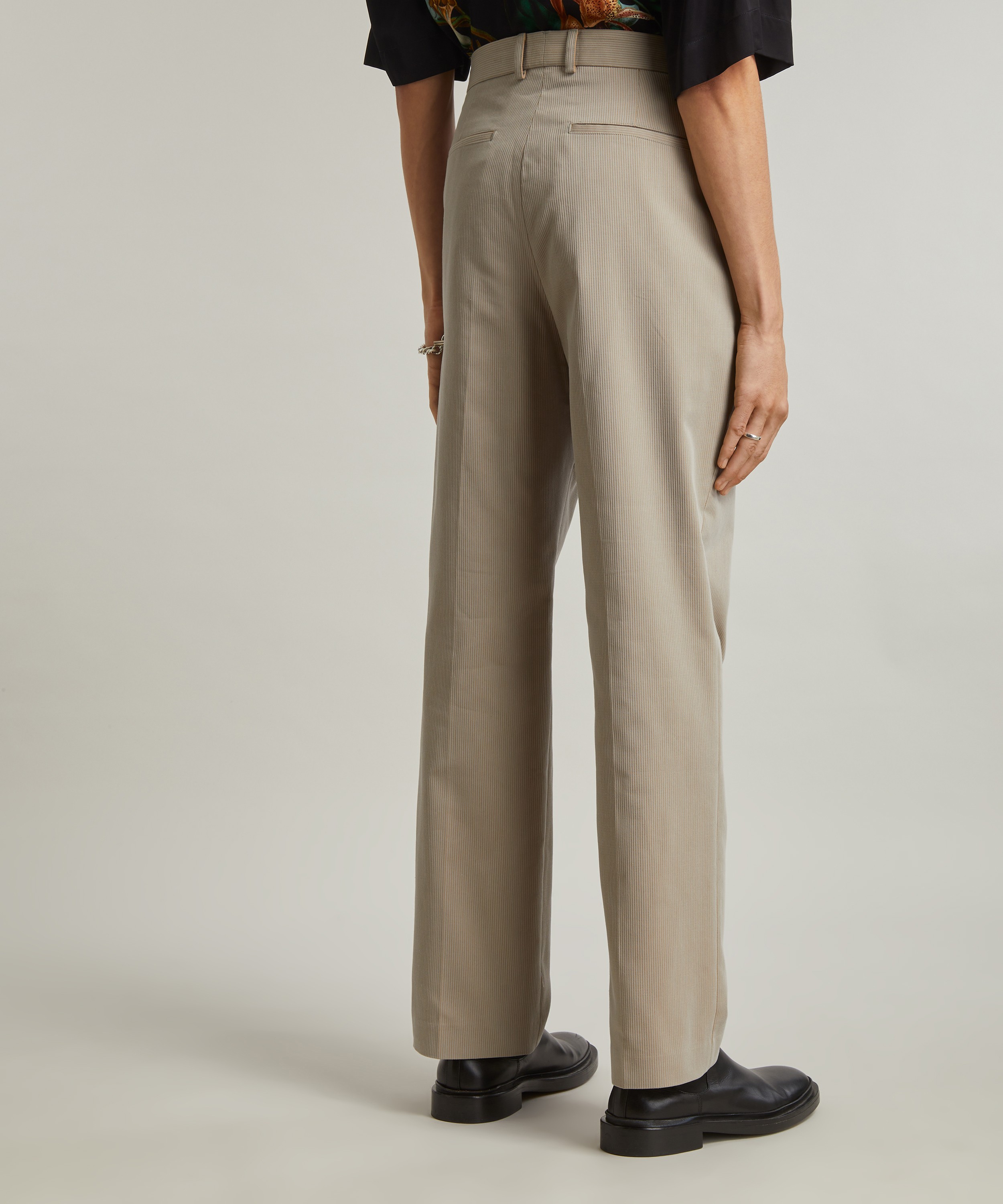 Flared wool pants in grey - Our Legacy