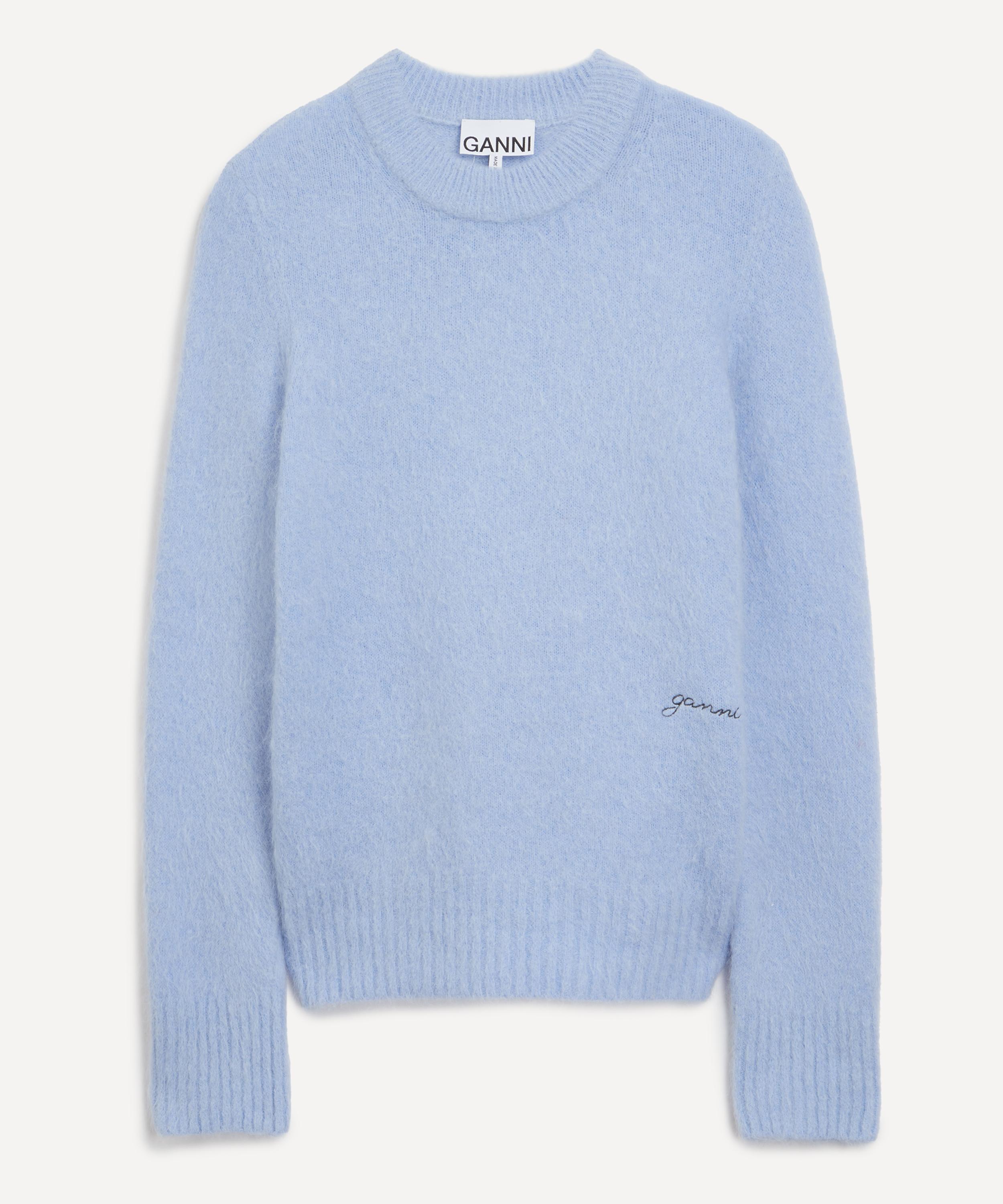 Ganni - Brushed O-Neck Sweater image number 