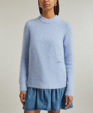 Ganni - Brushed O-Neck Sweater image number 2