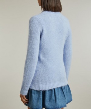 Ganni - Brushed O-Neck Sweater image number 3