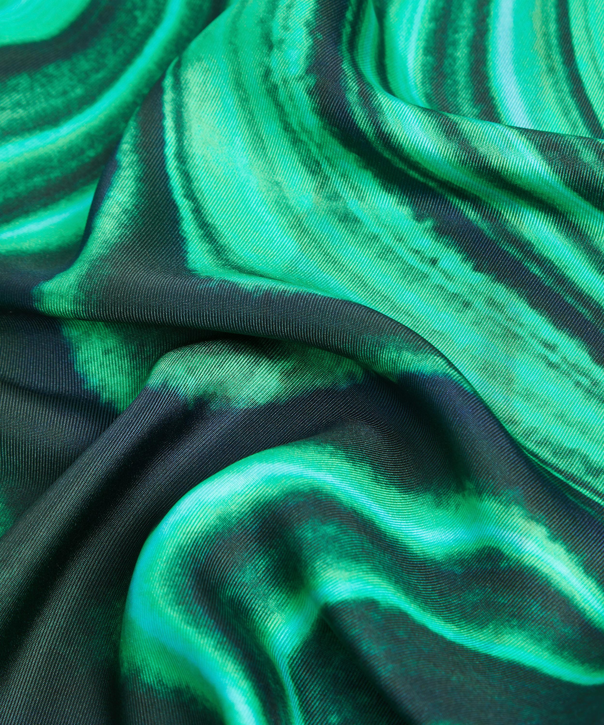 Weston - Malachite May Birthstone Cotton Twill Scarf image number 3