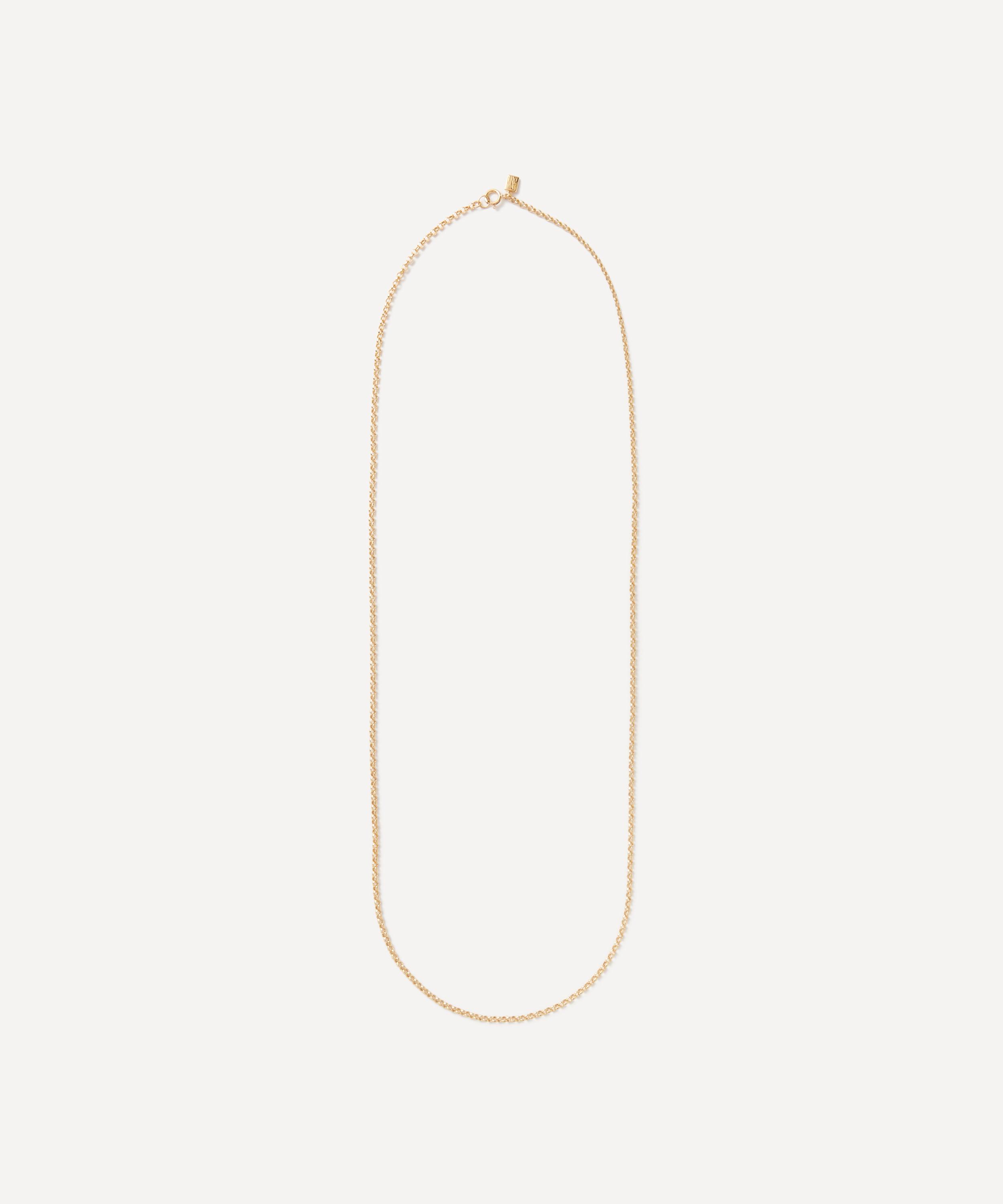 By Pariah - 14ct Gold Belcher Chain Necklace image number 0