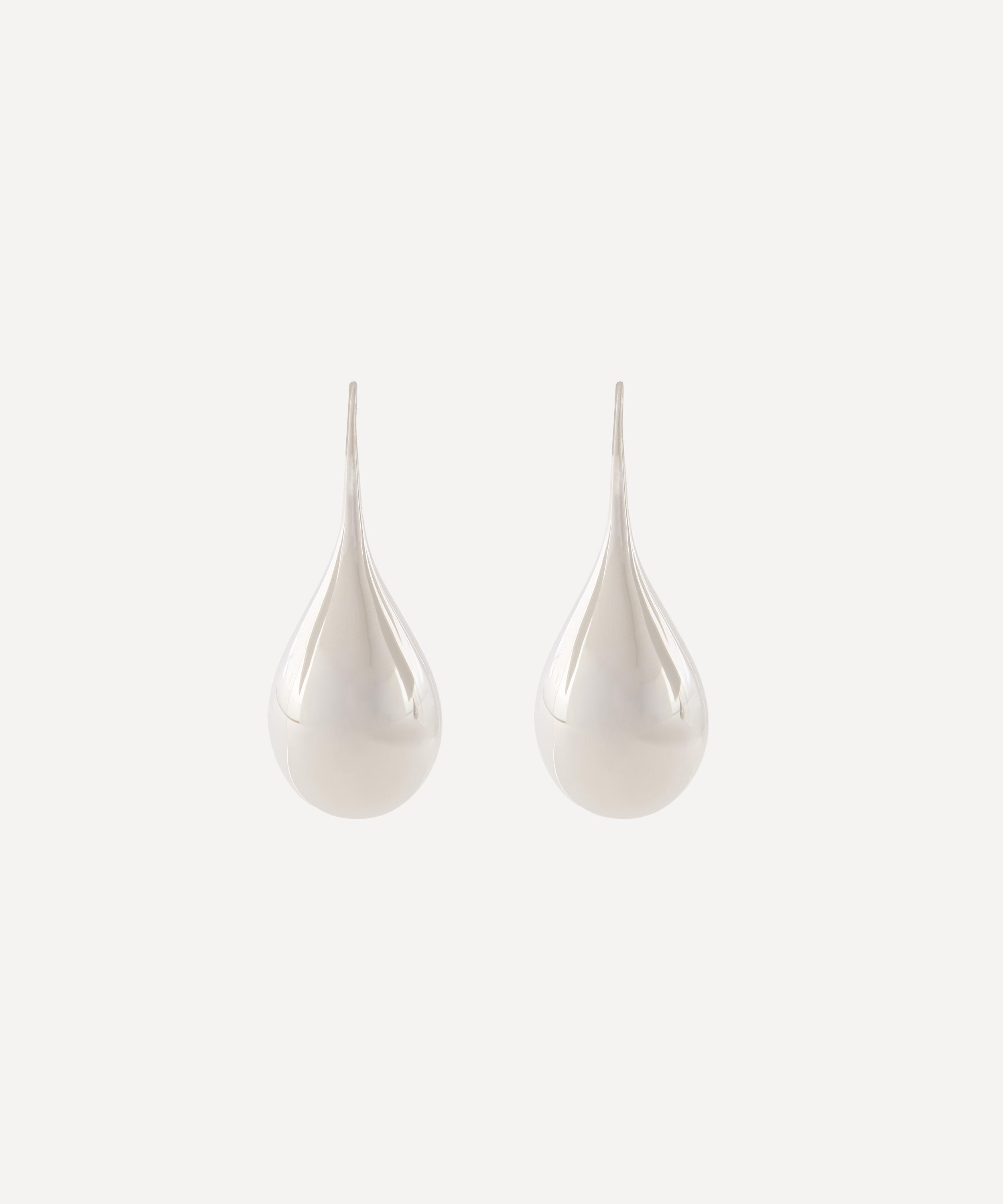 By Pariah - Sterling Silver Large Drop Earrings image number 