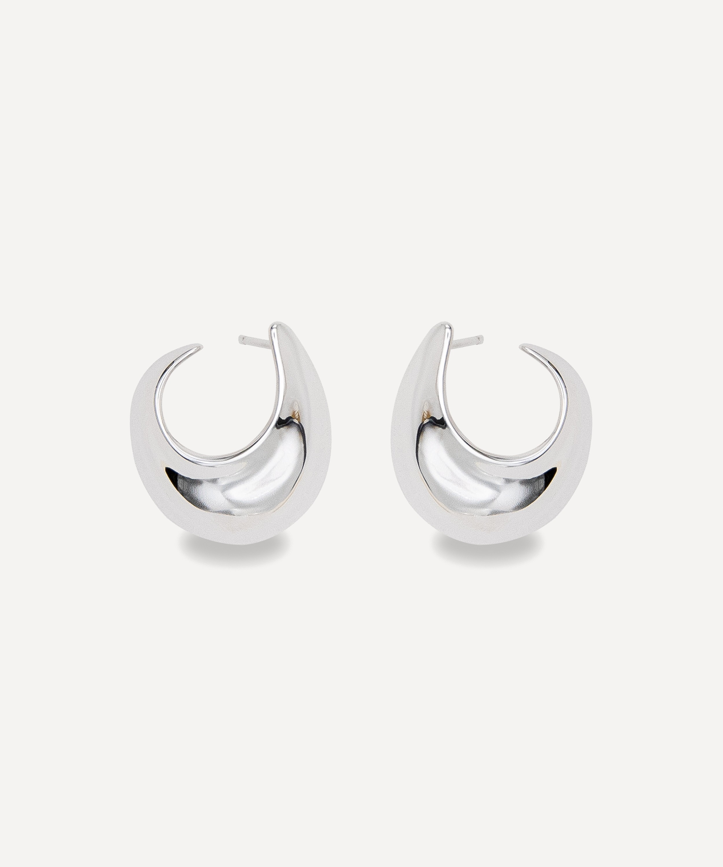 By Pariah - Sterling Silver Sabine Classic Hoop Earrings image number 0