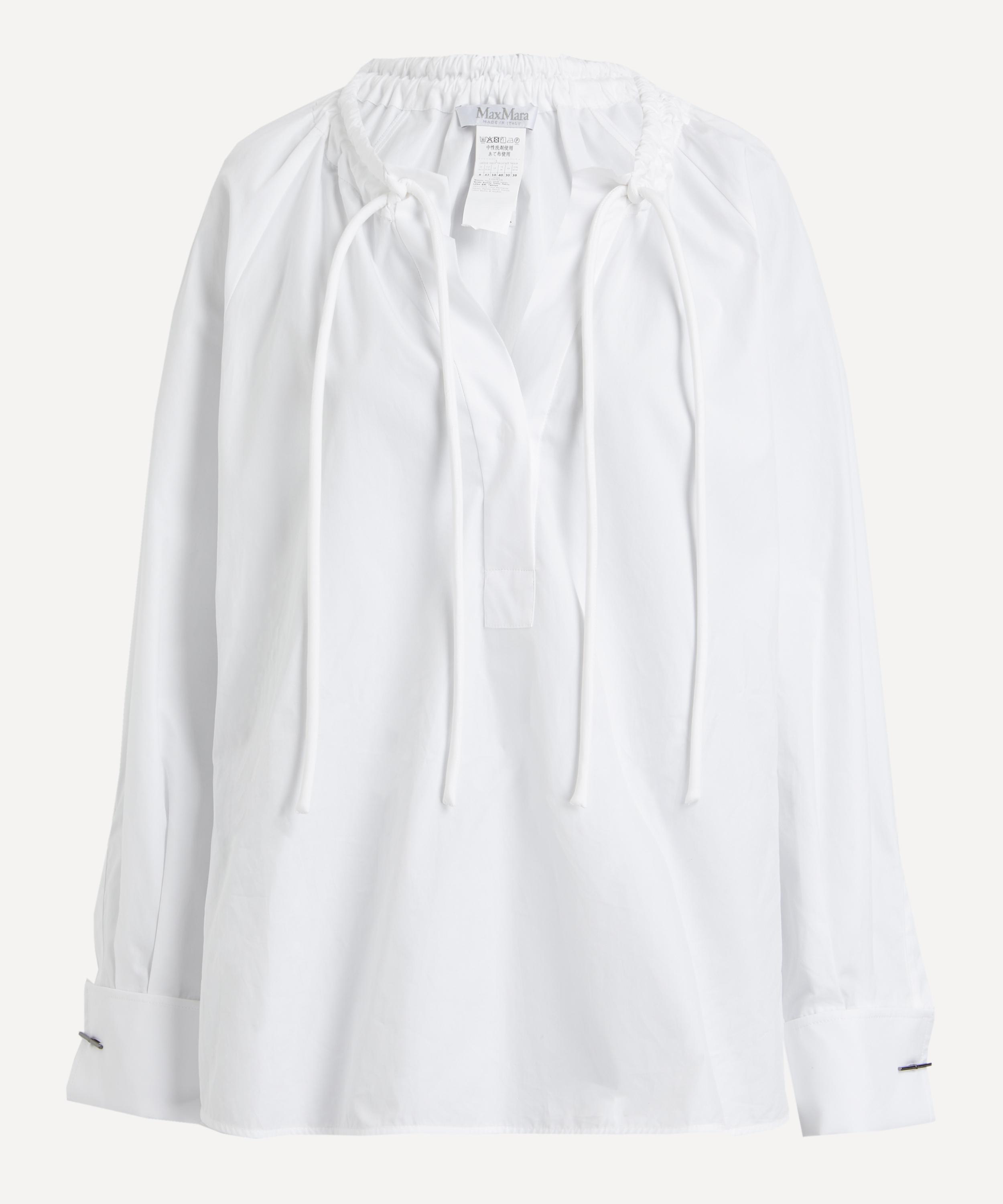 Max Mara Ario Oversized Poplin Blouse | Liberty