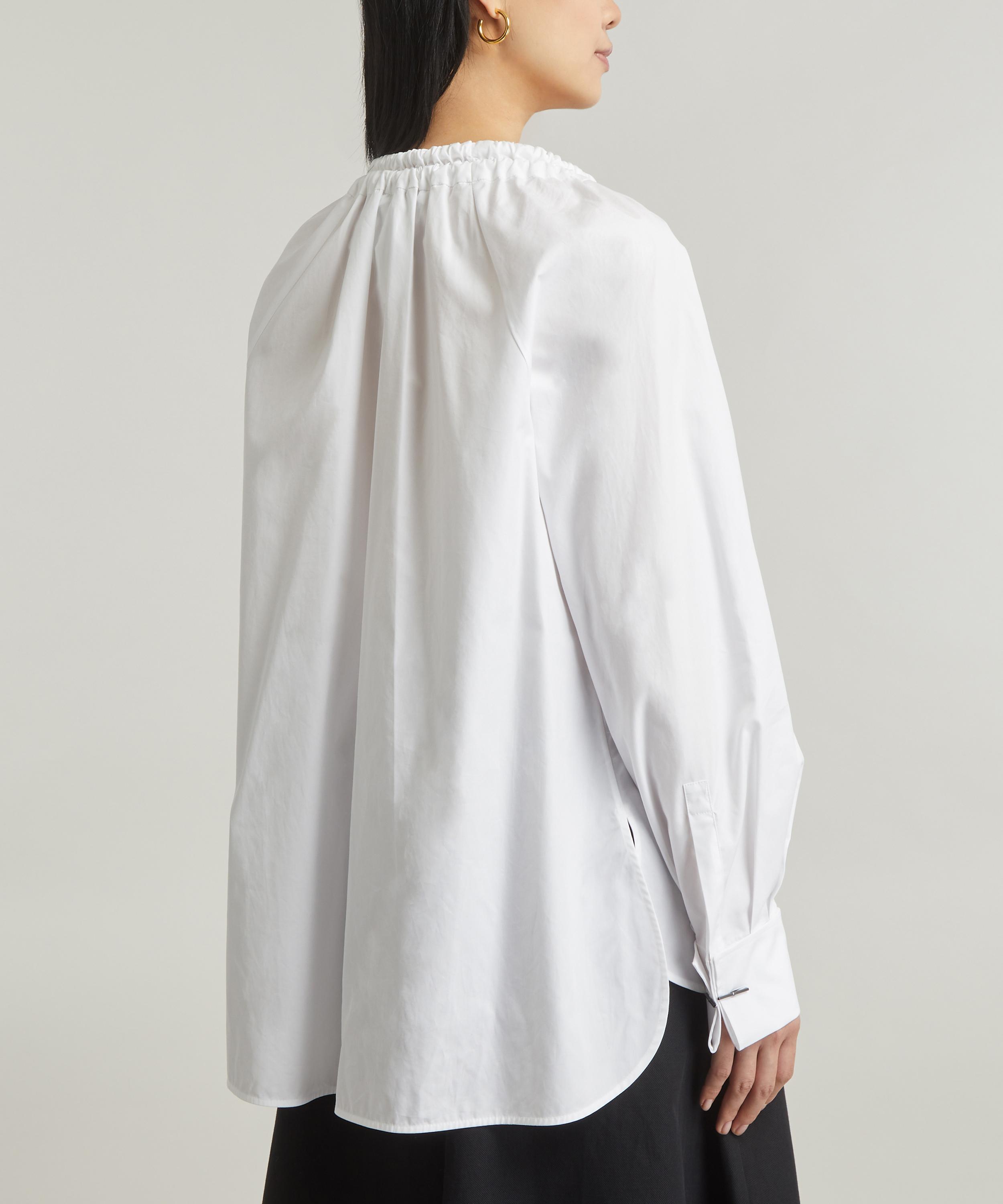 Max Mara Ario Oversized Poplin Blouse | Liberty