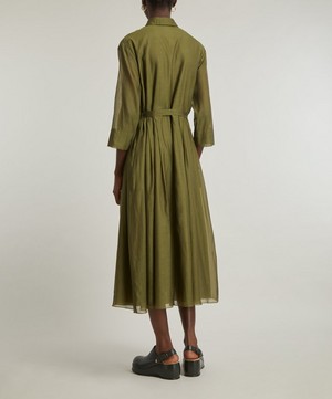 Max Mara - Sial Cotton Voile Shirtdress image number 3