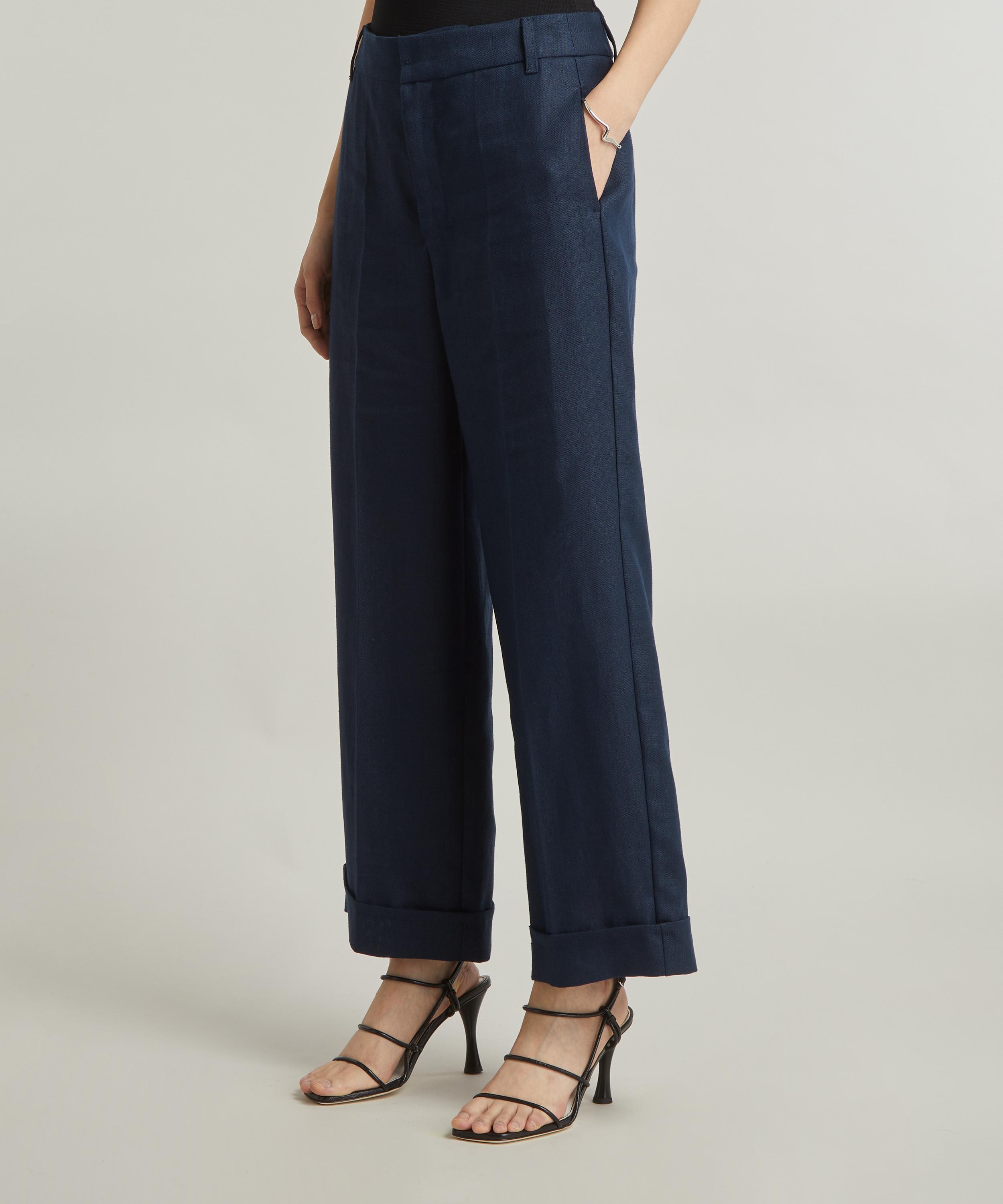 S Max Mara - Salix Linen Trousers image number 2