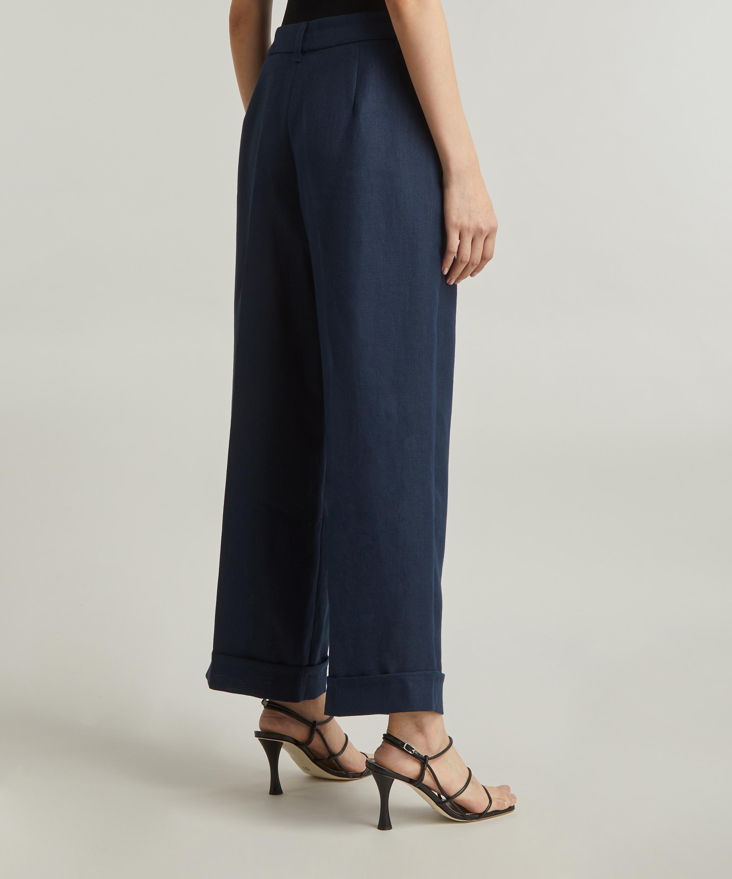 S Max Mara - Salix Linen Trousers image number 3