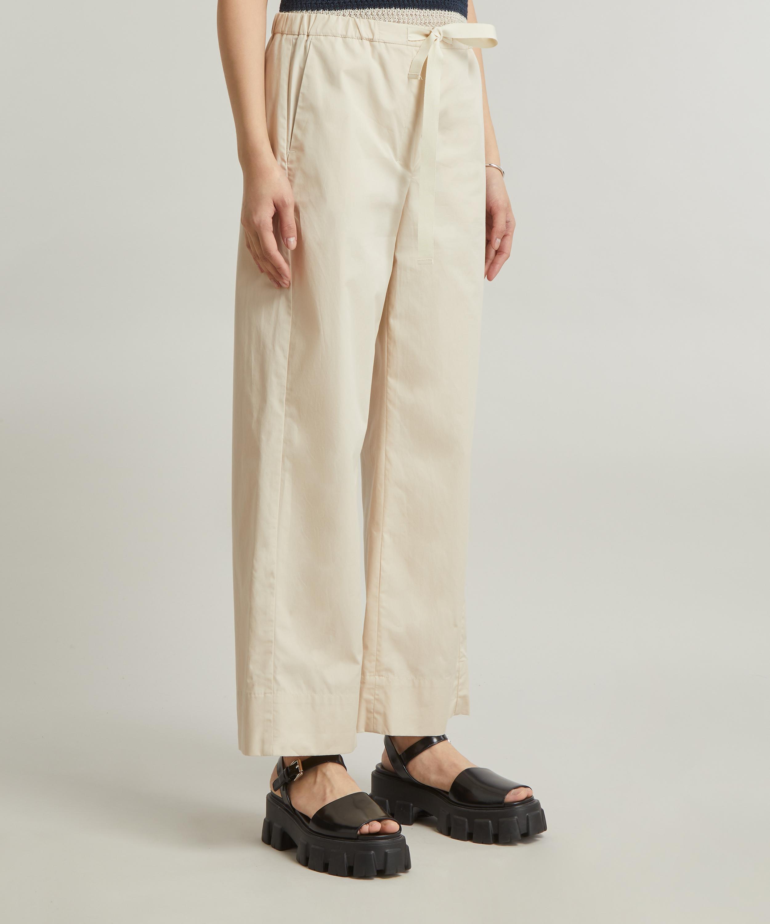 S Max Mara - Argento Wide-Leg Trousers image number 2