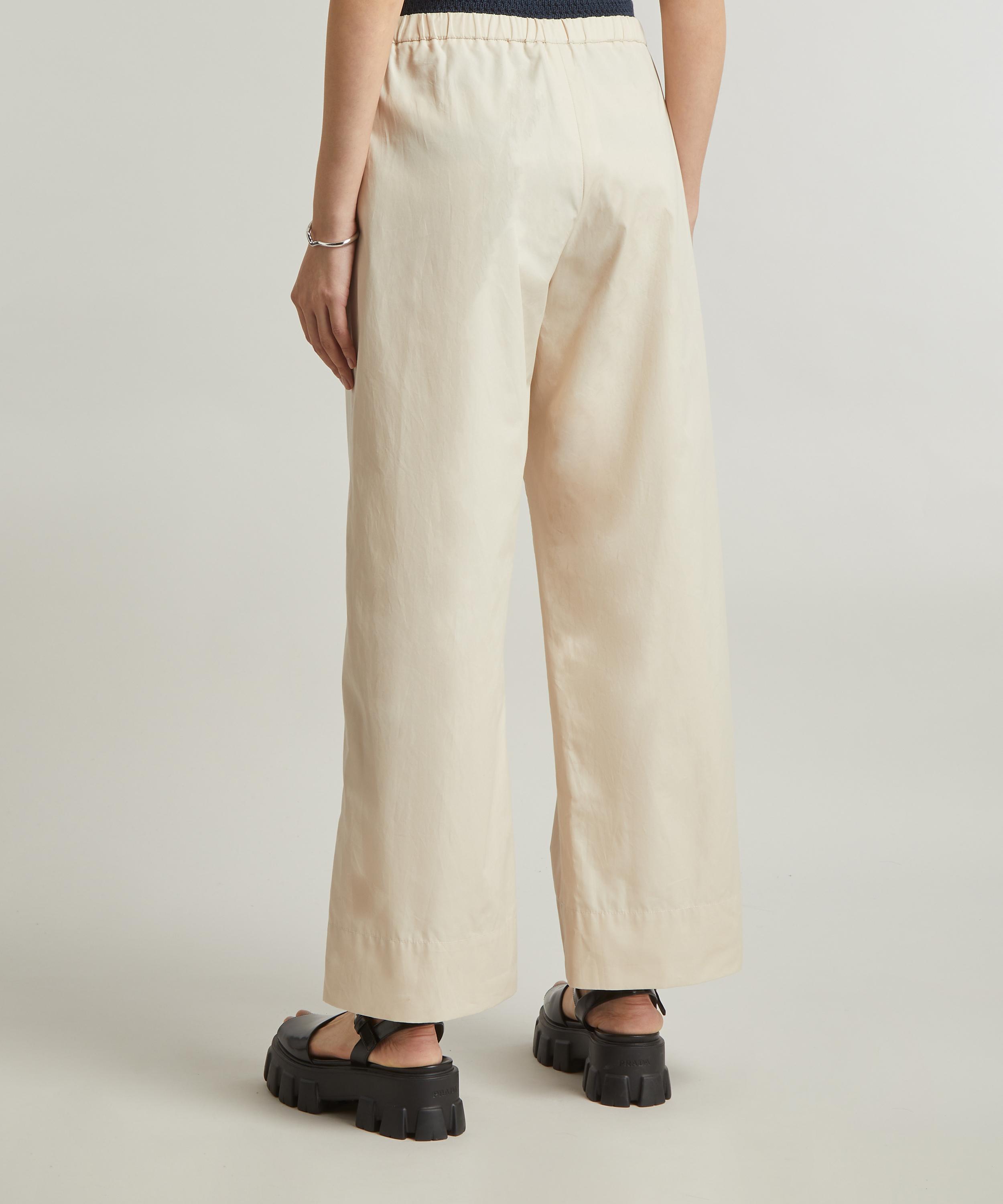 S Max Mara - Argento Wide-Leg Trousers image number 3