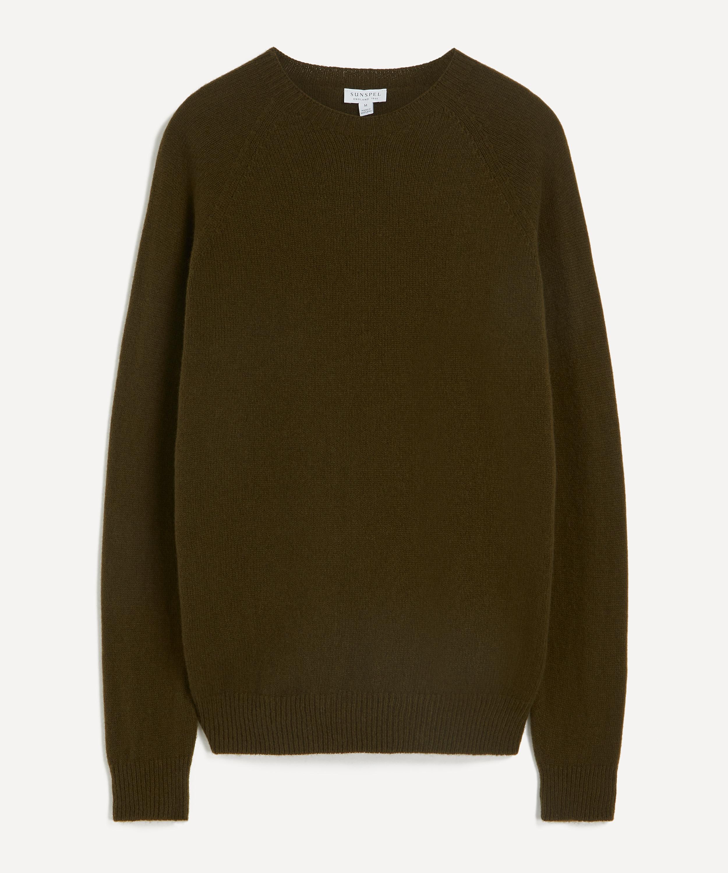 Sunspel - Lambswool Crew-Neck Jumper image number 0