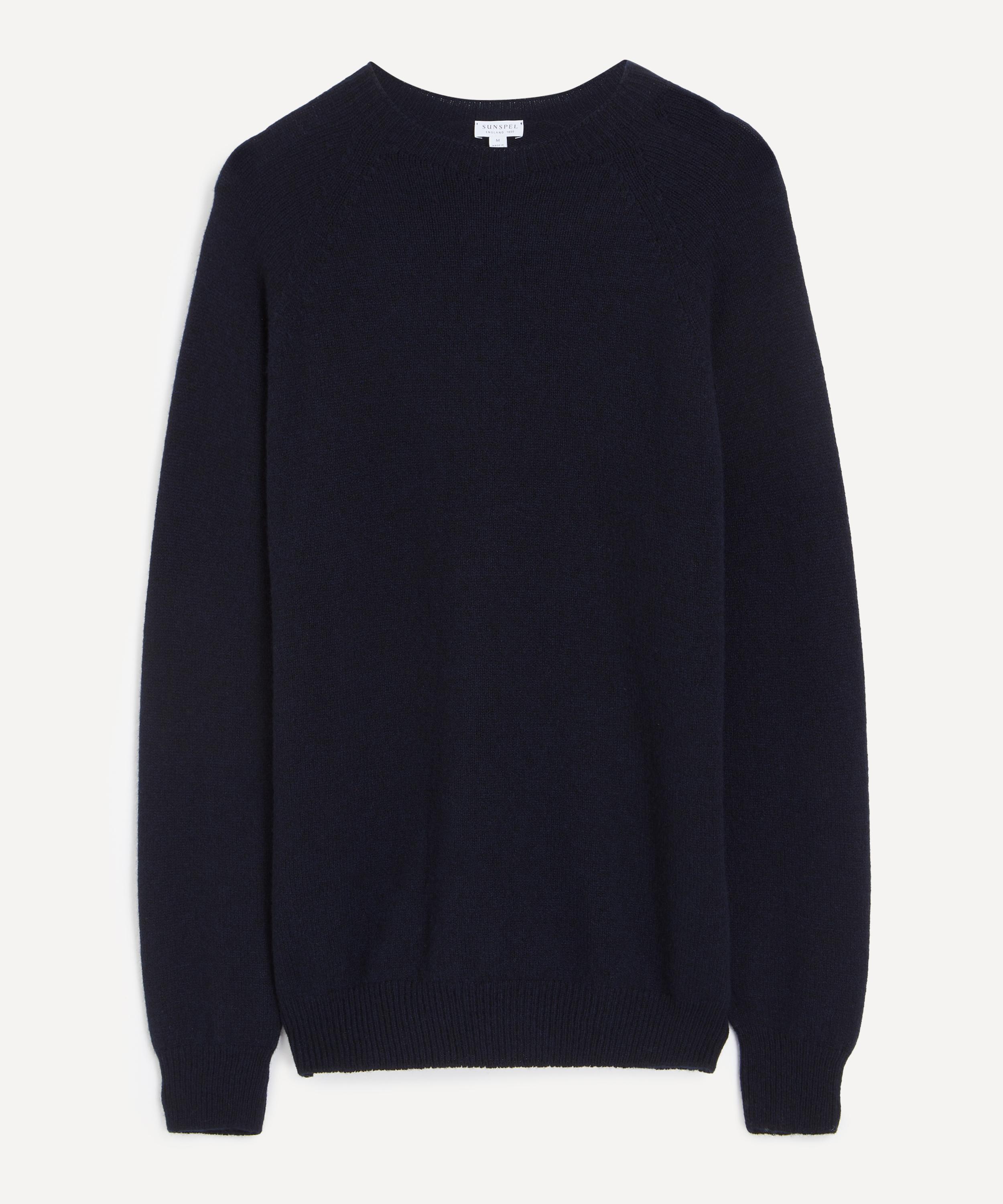 Sunspel - Lambswool Crew-Neck Jumper image number 0