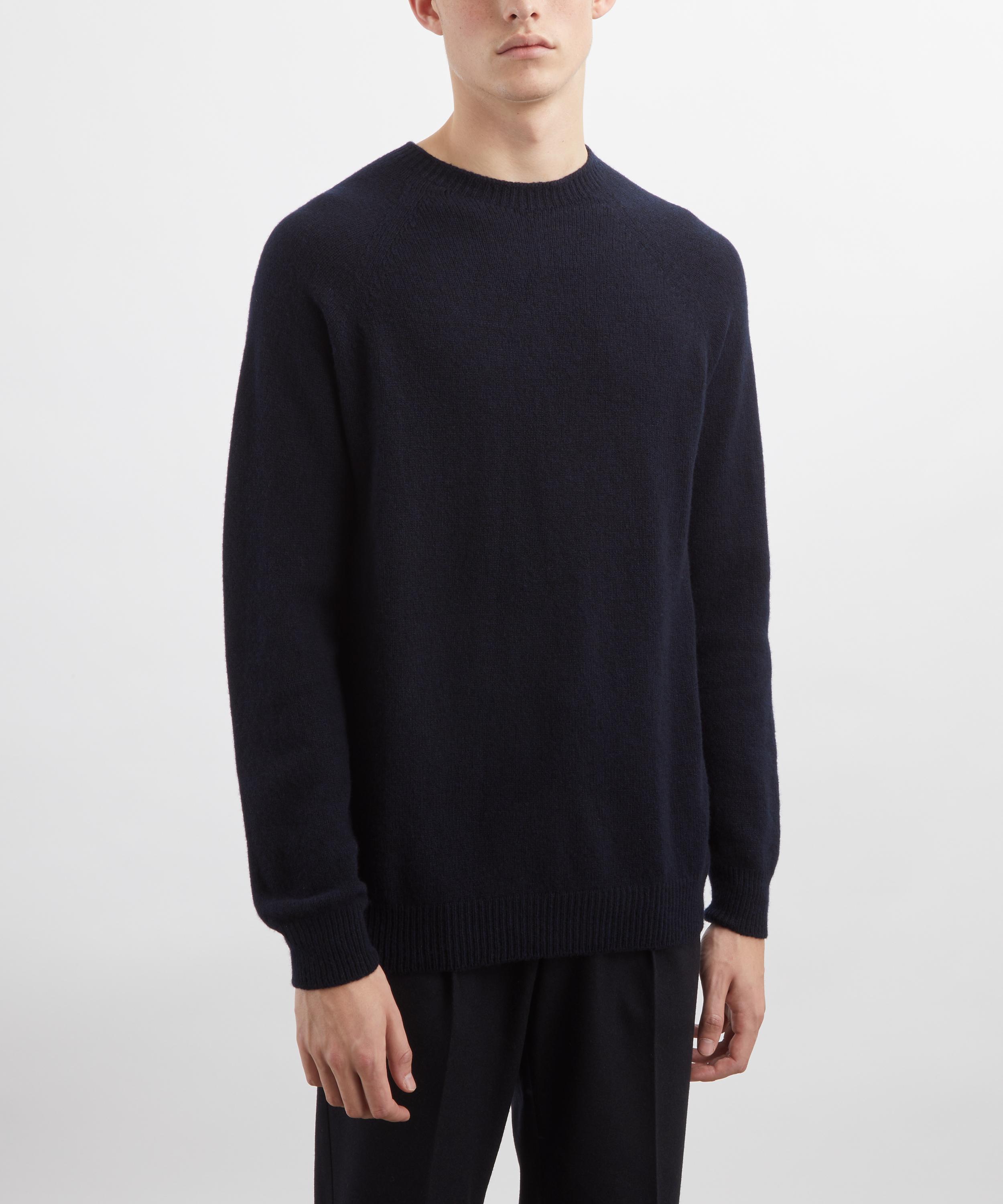 Sunspel - Lambswool Crew-Neck Jumper image number 2