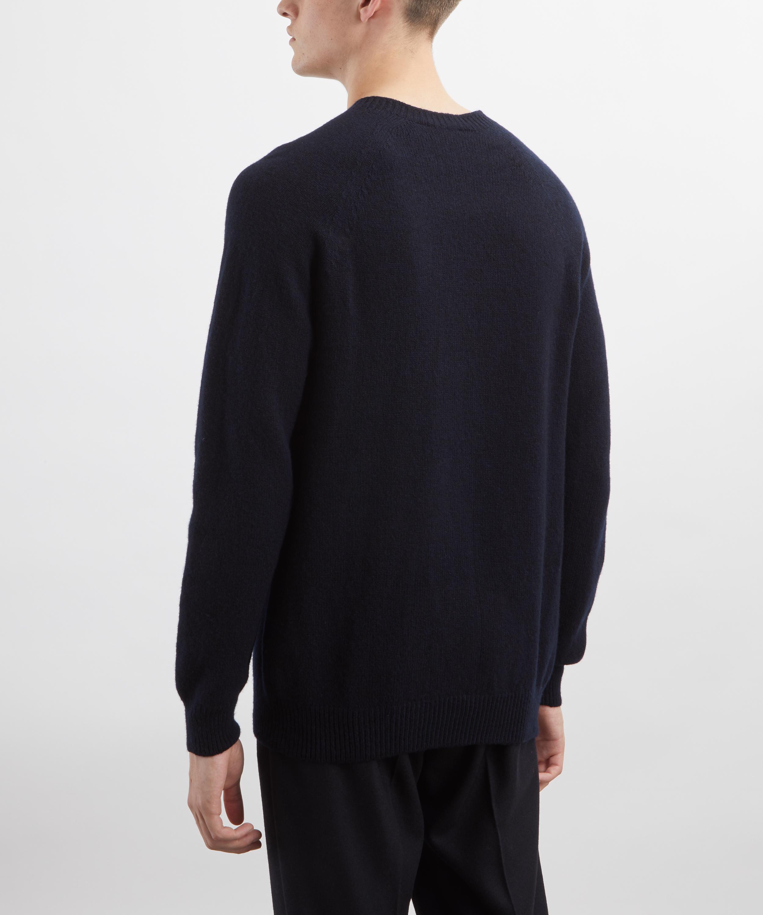 Sunspel - Lambswool Crew-Neck Jumper image number 3