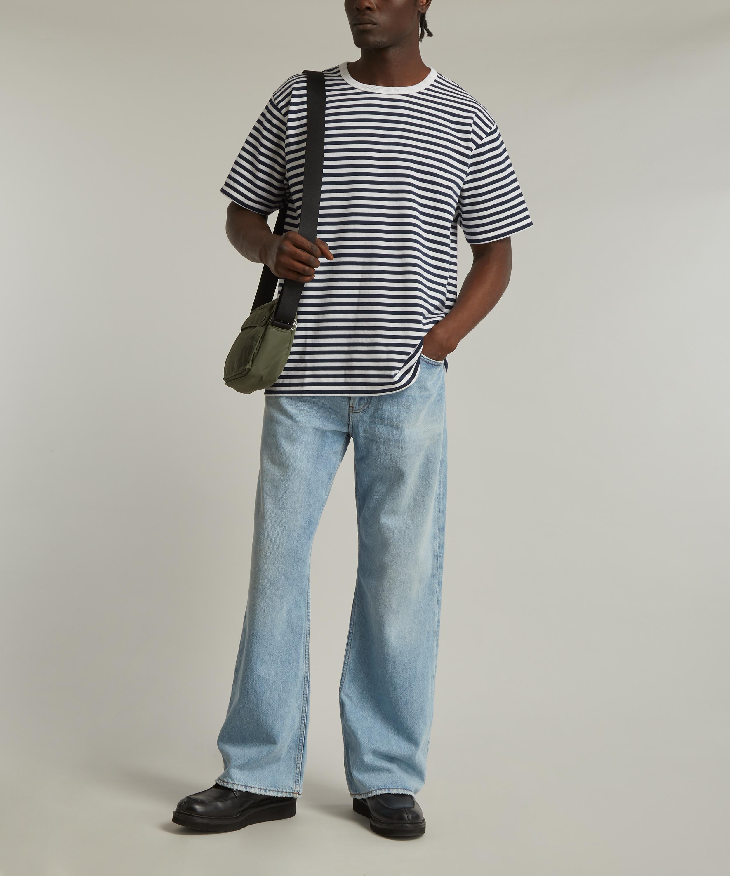 Nanamica Coolmax Striped Jersey T-Shirt | Liberty