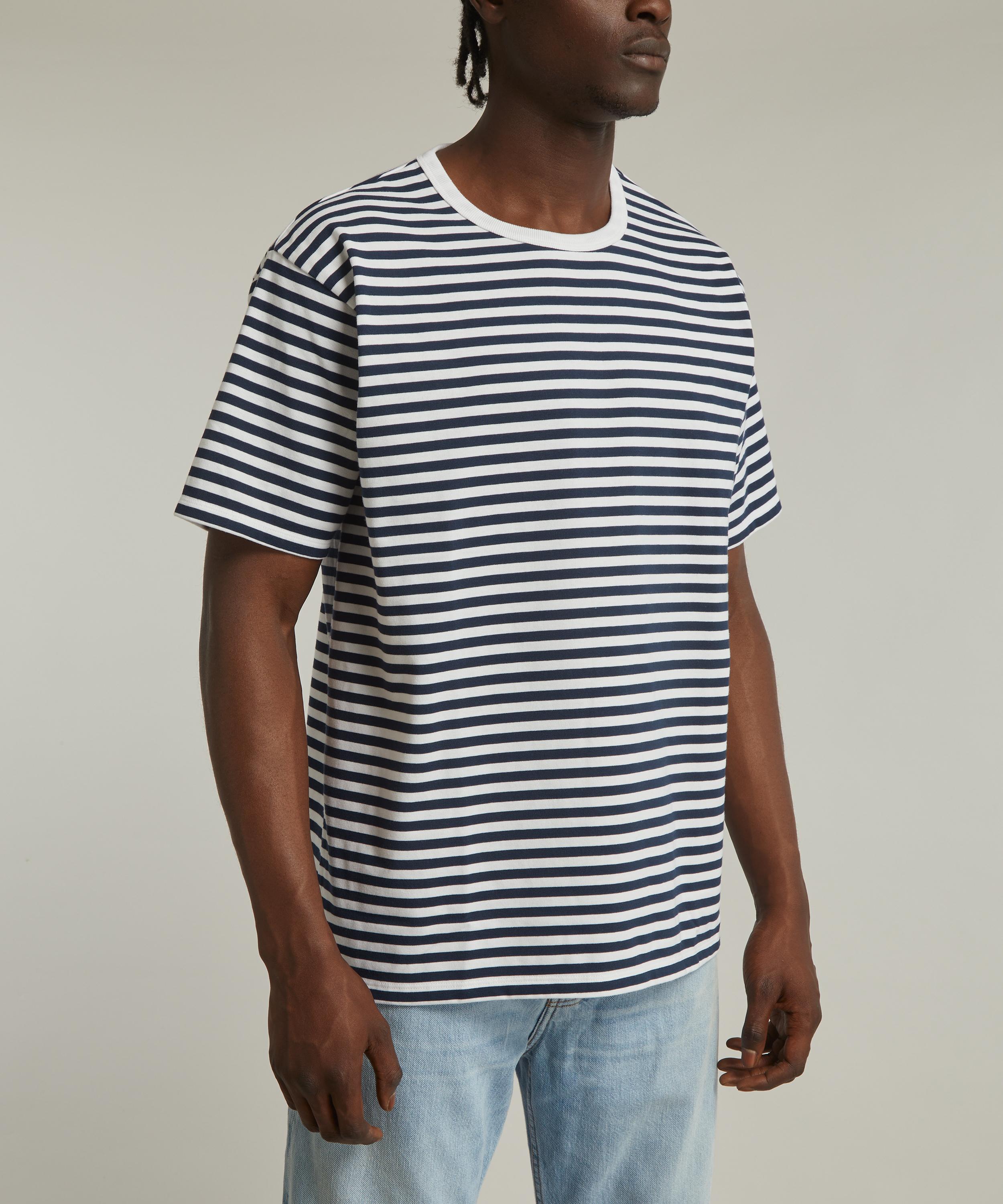 Nanamica Coolmax Striped Jersey T-Shirt | Liberty
