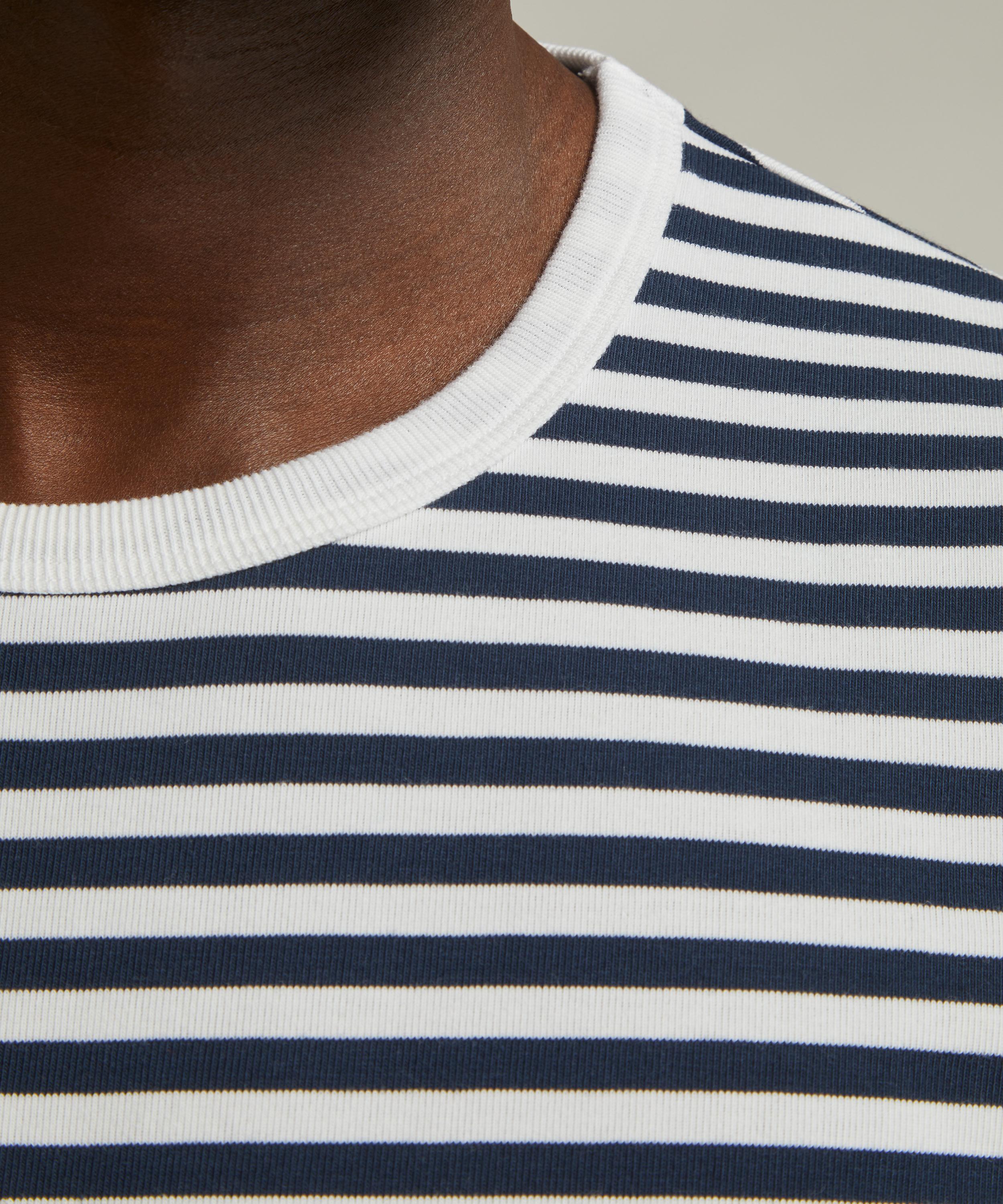 Nanamica Coolmax Striped Jersey T-Shirt | Liberty