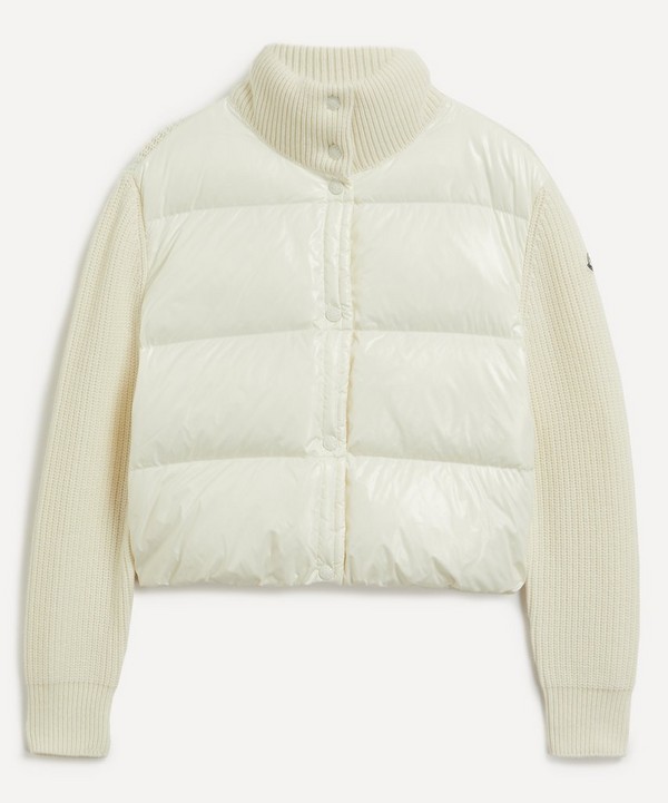 Moncler - Padded Wool Cardigan image number null