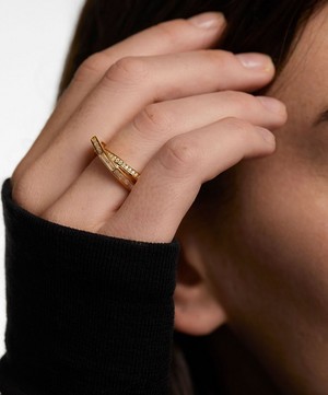 PDPAOLA - 18ct Gold-Plated Olivia Ring image number 2