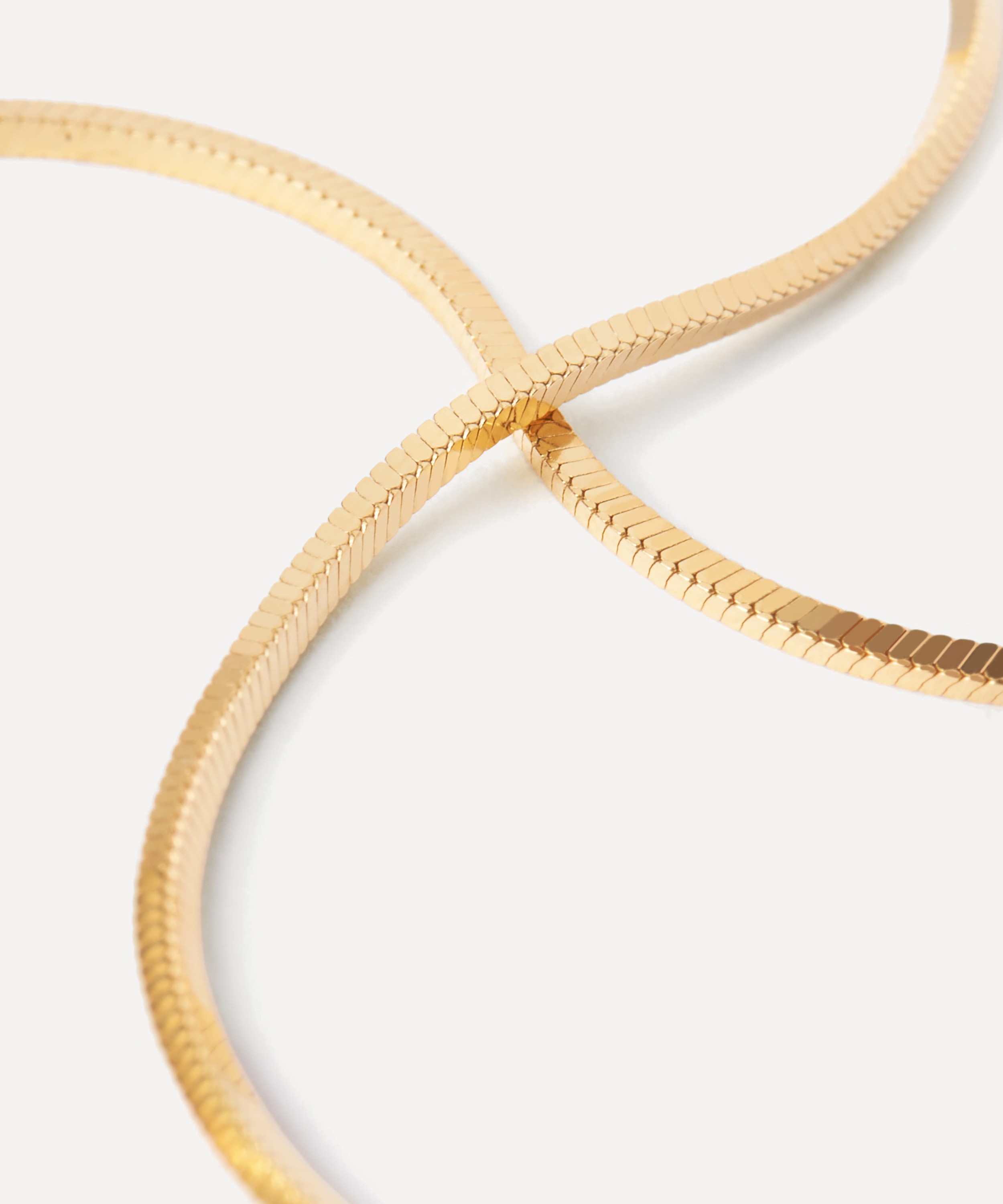 PDPAOLA - 18ct Gold-Plated Snake Chain Necklace image number 3