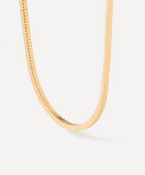 PDPAOLA - 18ct Gold-Plated Snake Chain Necklace image number 4