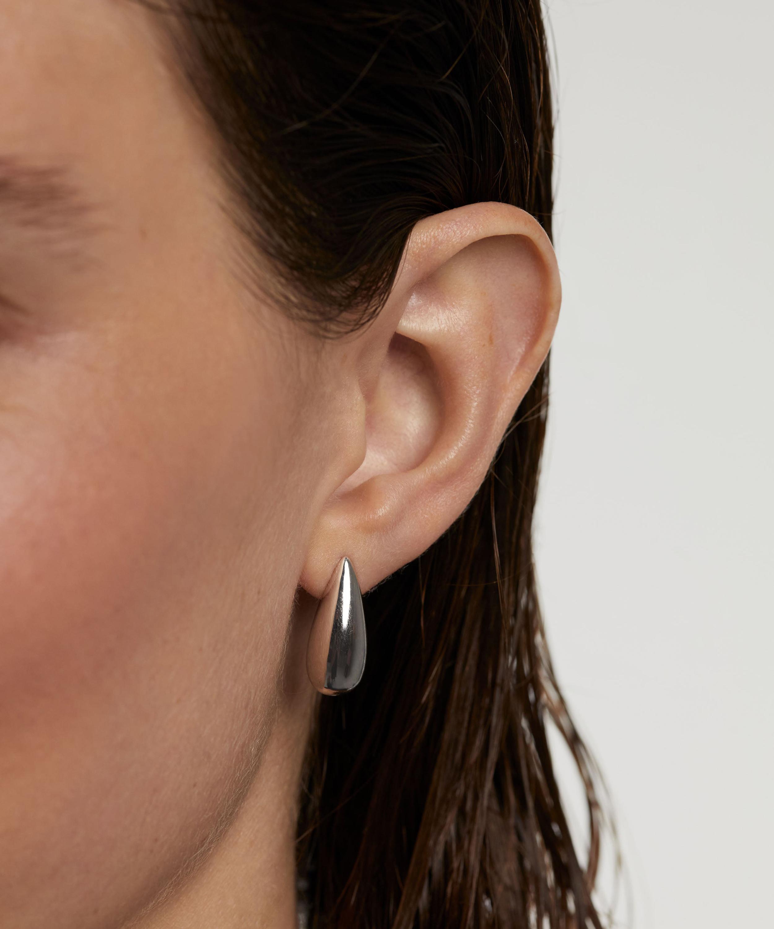 PDPAOLA - Sterling Silver Large Sugar Drop Earrings image number 1