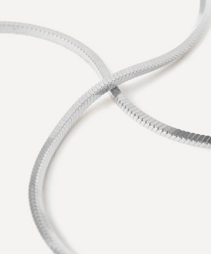 PDPAOLA - Sterling Silver Snake Chain Necklace image number 3