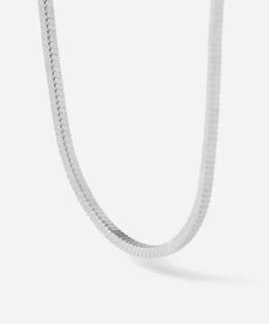 PDPAOLA - Sterling Silver Snake Chain Necklace image number 4