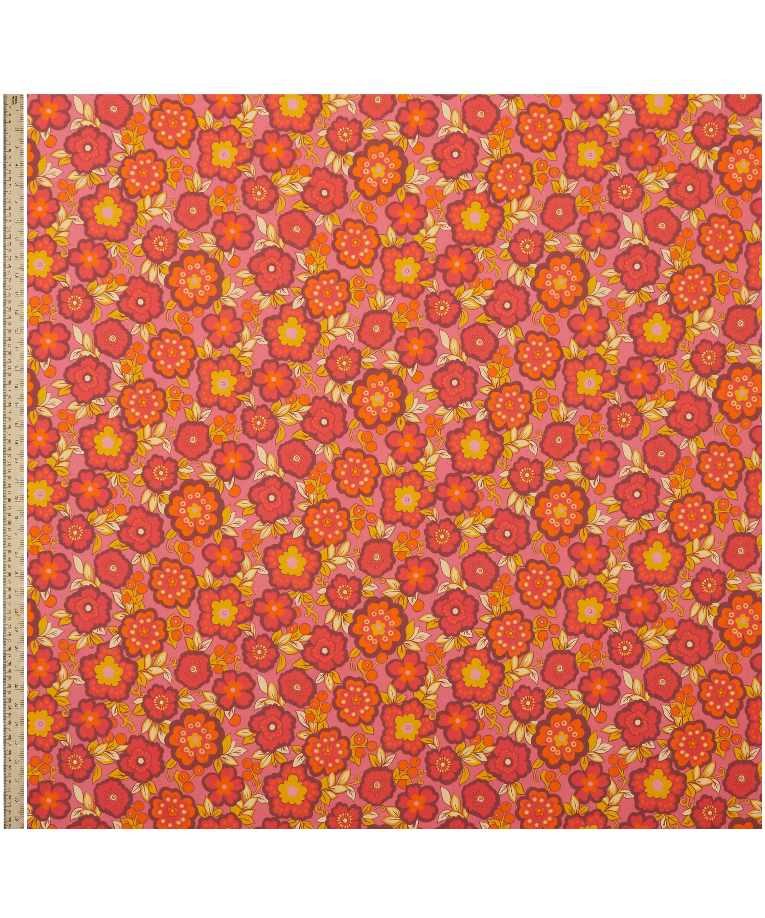 Liberty Fabrics - Flora Berry Organic Tana Lawn™ Cotton image number 1