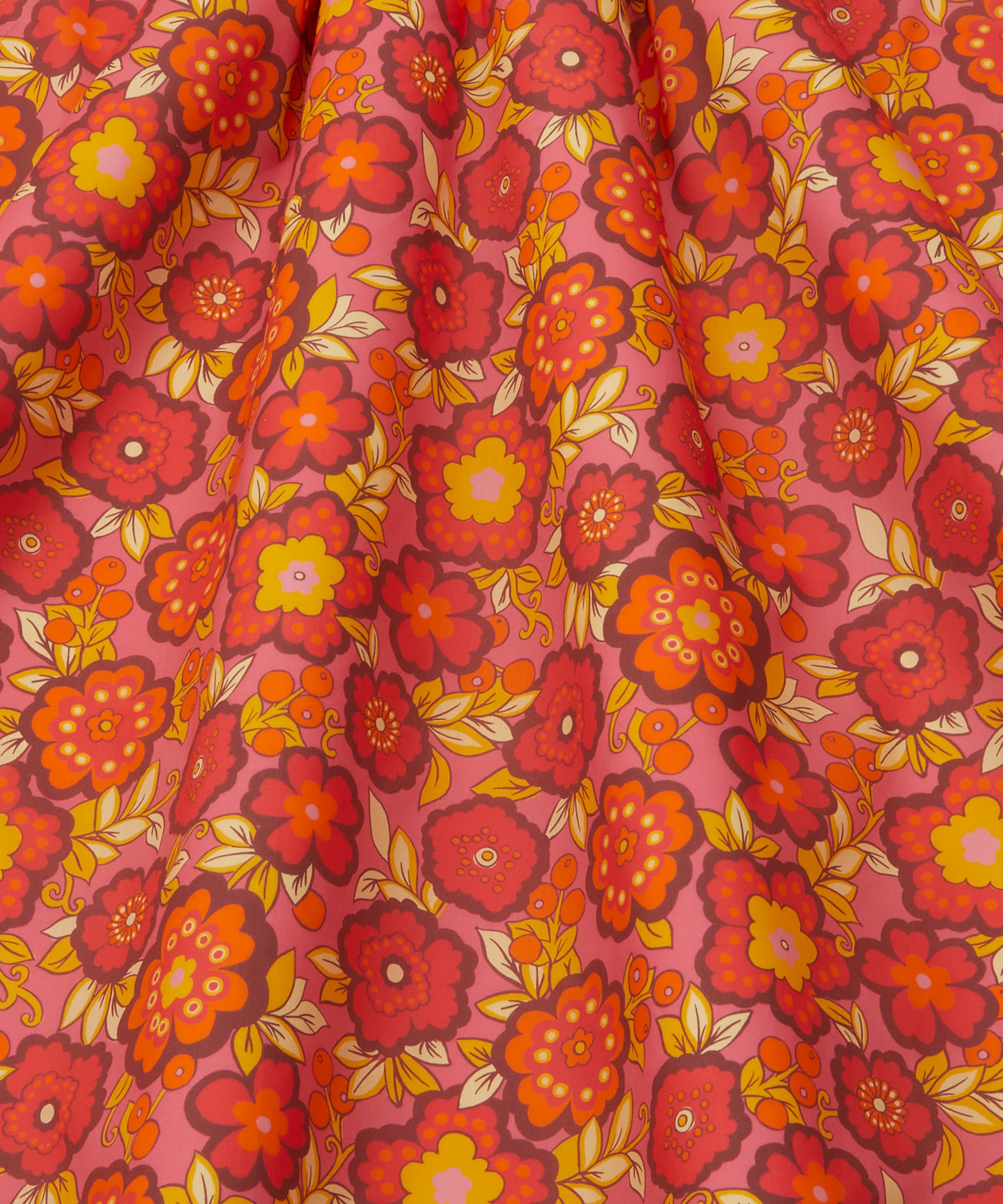 Liberty Fabrics - Flora Berry Organic Tana Lawn™ Cotton image number 2