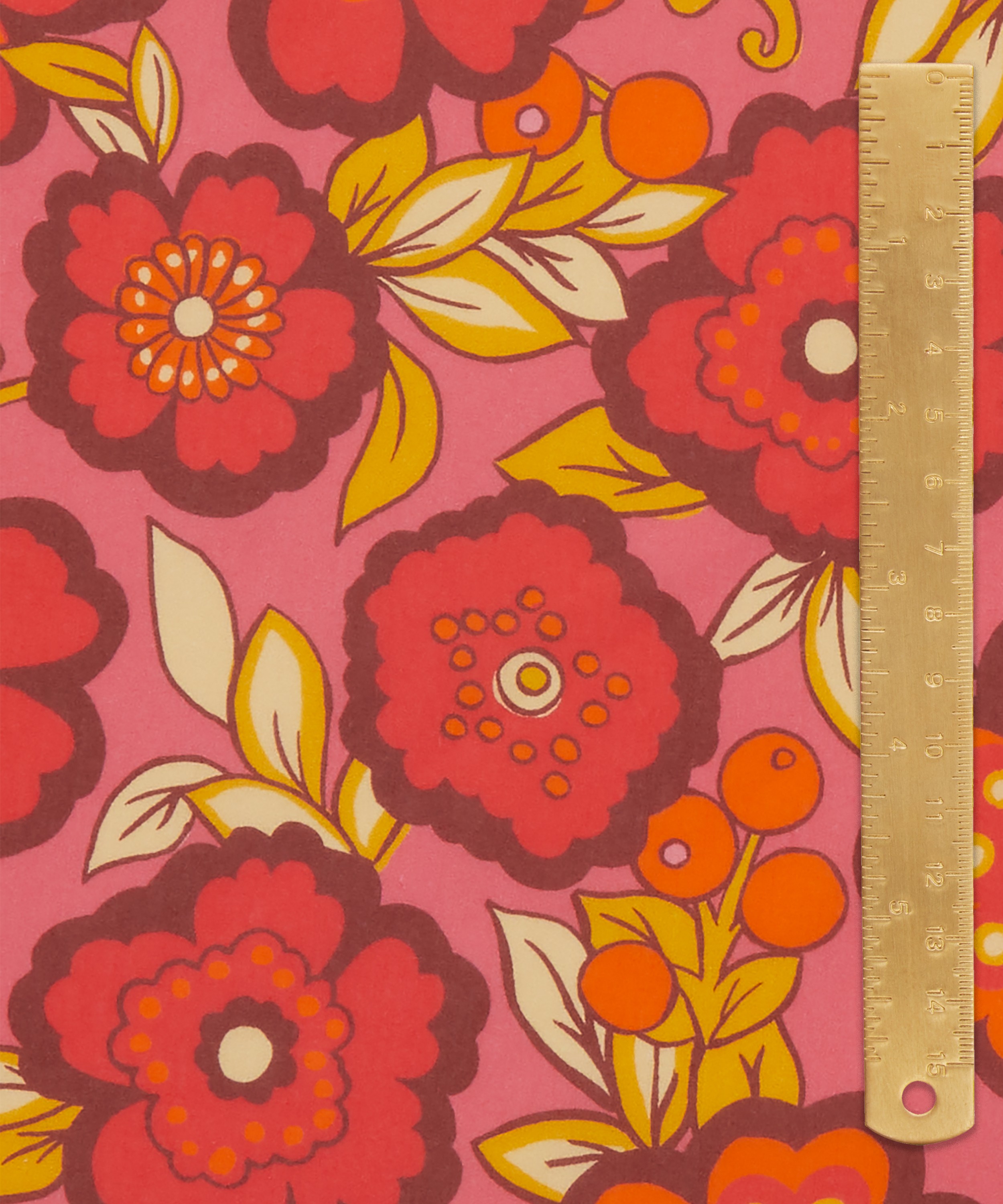 Liberty Fabrics - Flora Berry Organic Tana Lawn™ Cotton image number 4