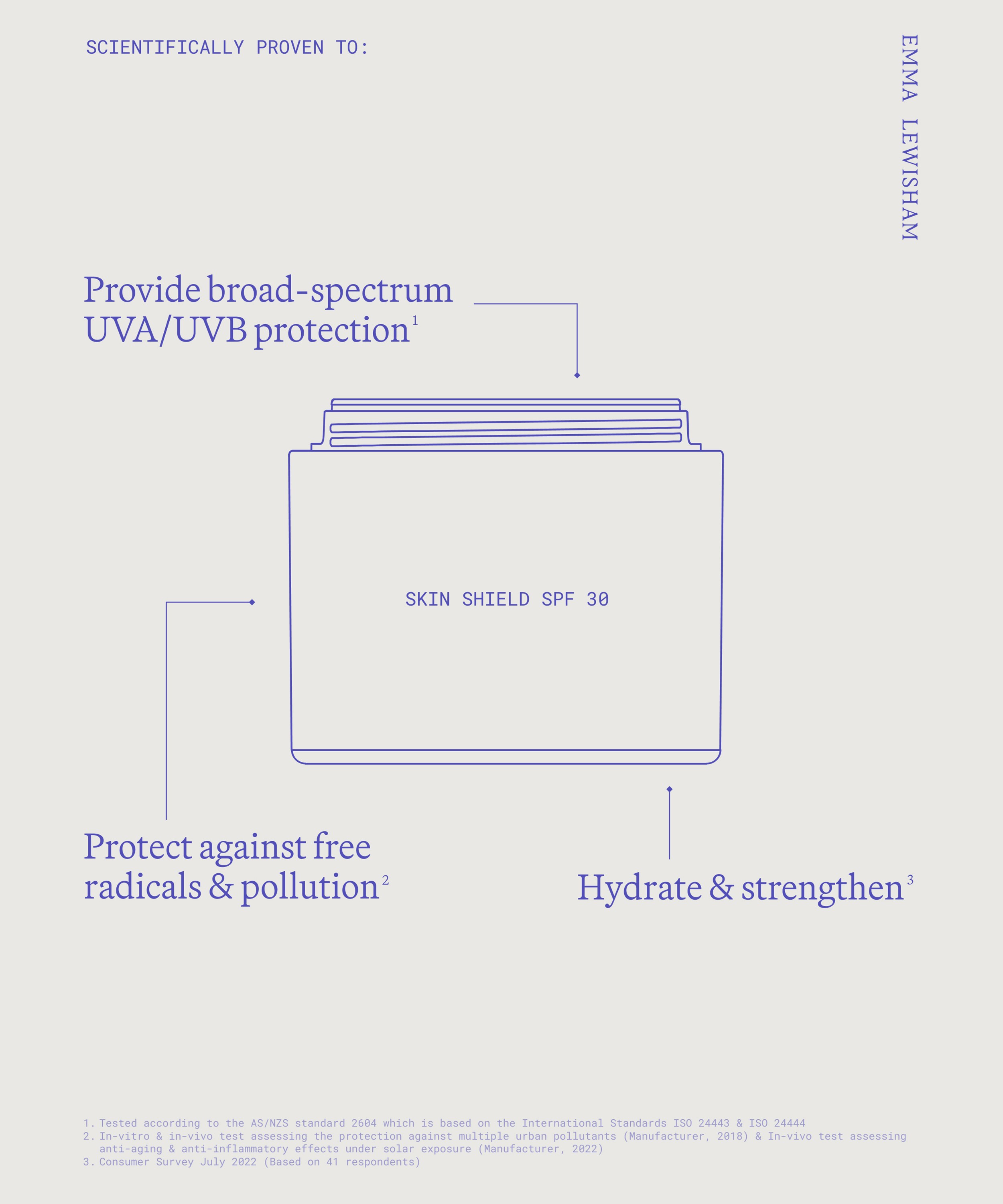 Emma Lewisham - Skin Shield SPF 30 50ml image number 2