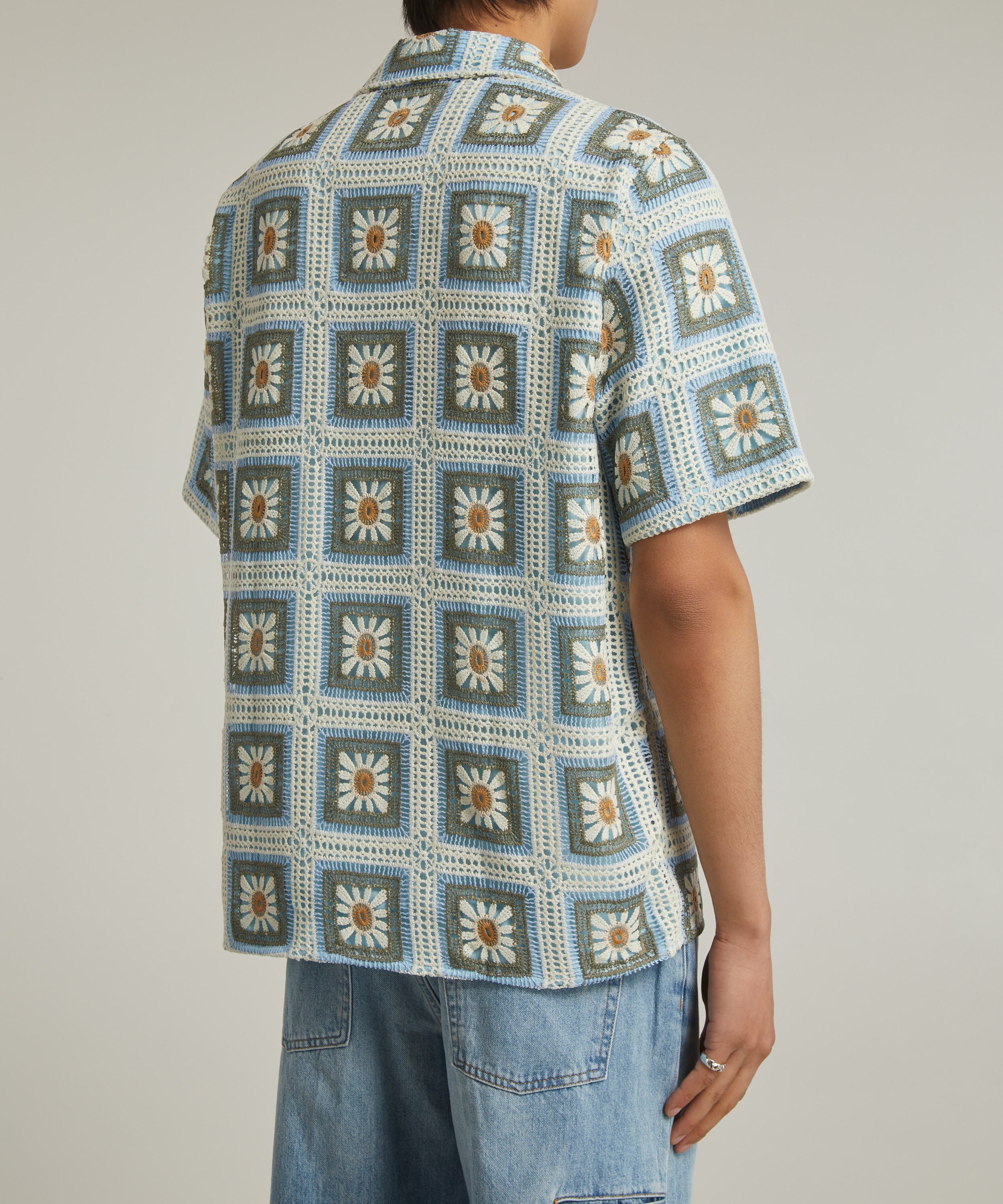 NN07 - Julio 5391 Crochet Shirt image number 3