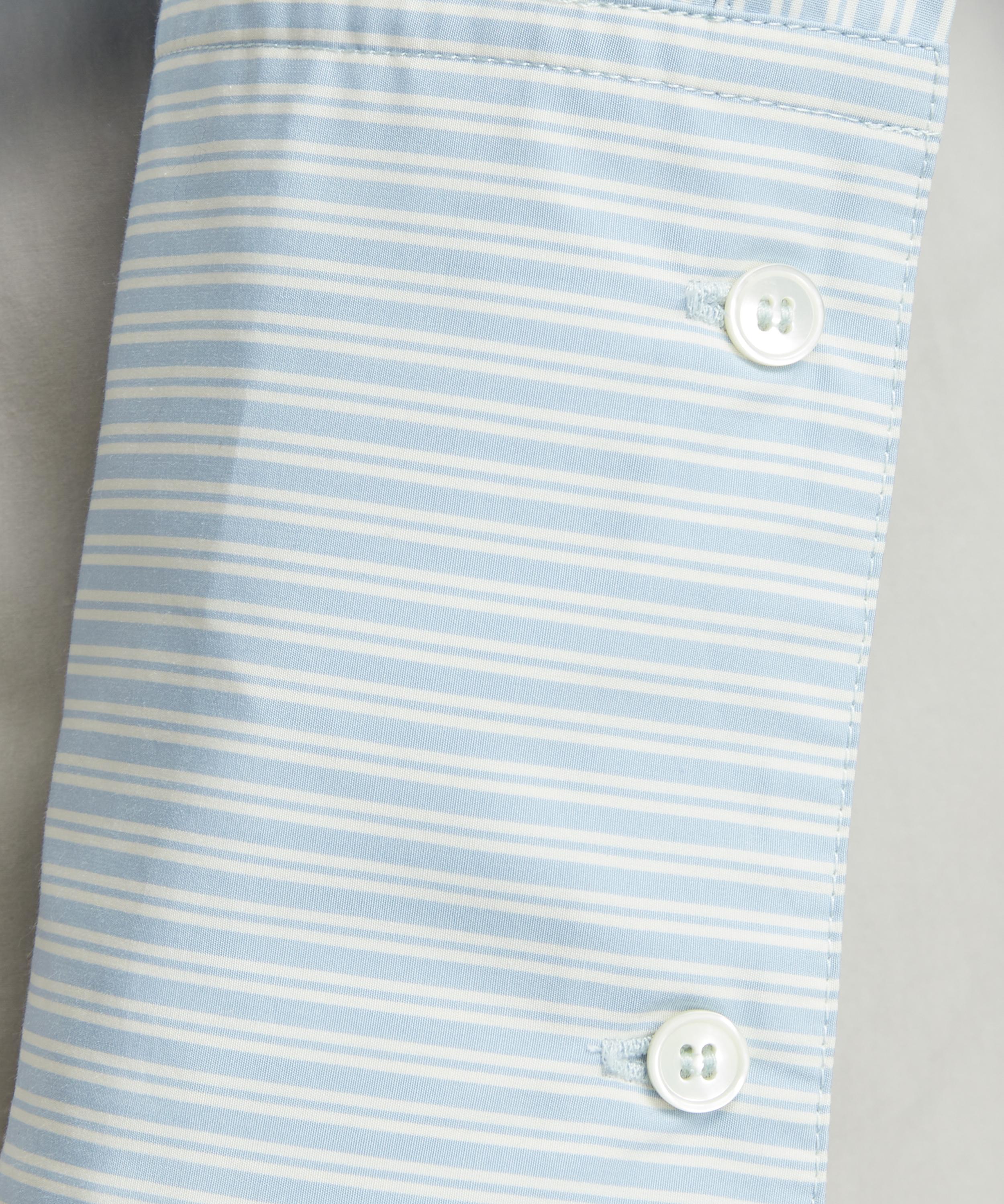 Ami Cropped Cotton Poplin Striped Shirt | Liberty