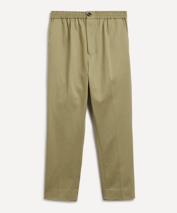 Ami - Elasticated Waist Cropped Trousers