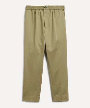 Ami - Elasticated Waist Cropped Trousers image number 0