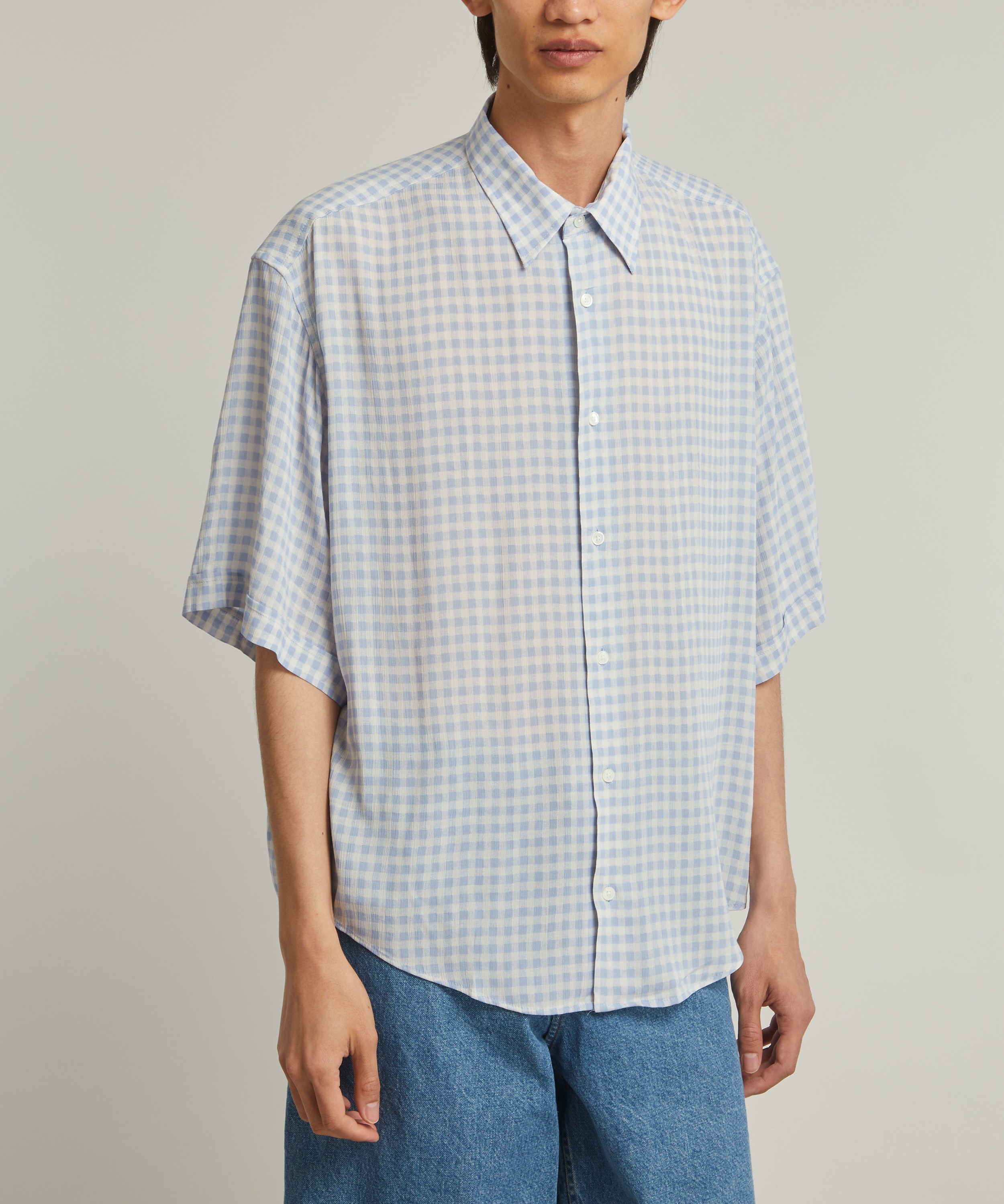 Ami - Boxy Crepe Shirt image number 2