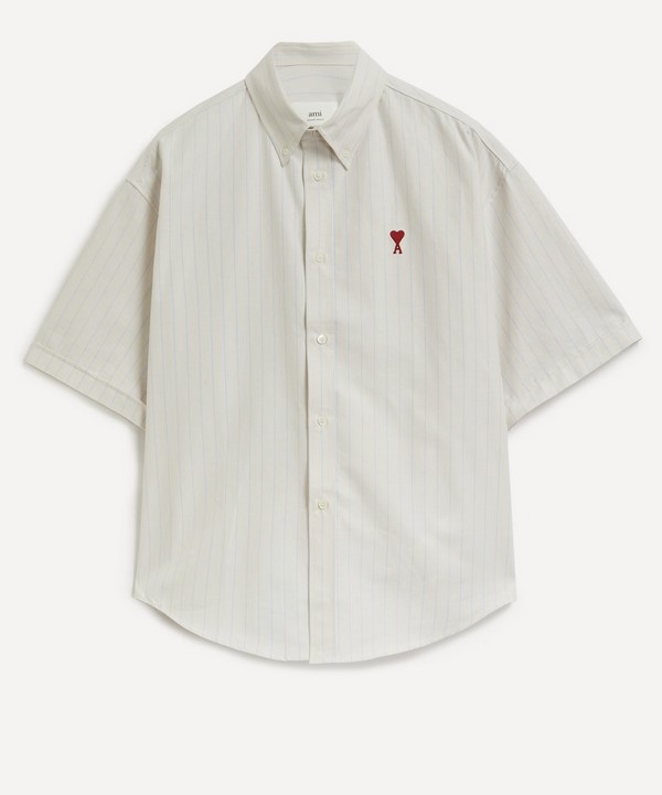 Ami - Oversized Pinstripe Shirt image number null