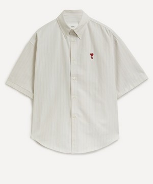 Ami - Oversized Pinstripe Shirt image number 0