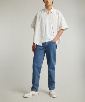 Ami - Oversized Pinstripe Shirt image number 1