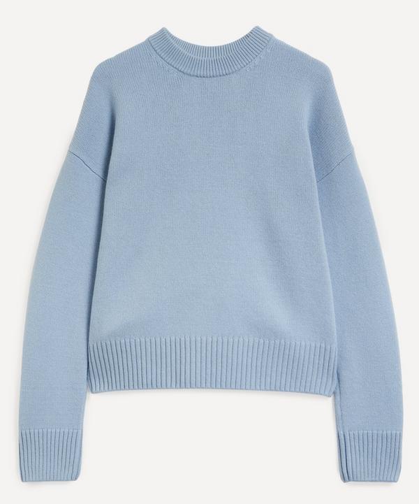 Ami - Cropped Wool and Cashmere Jumper