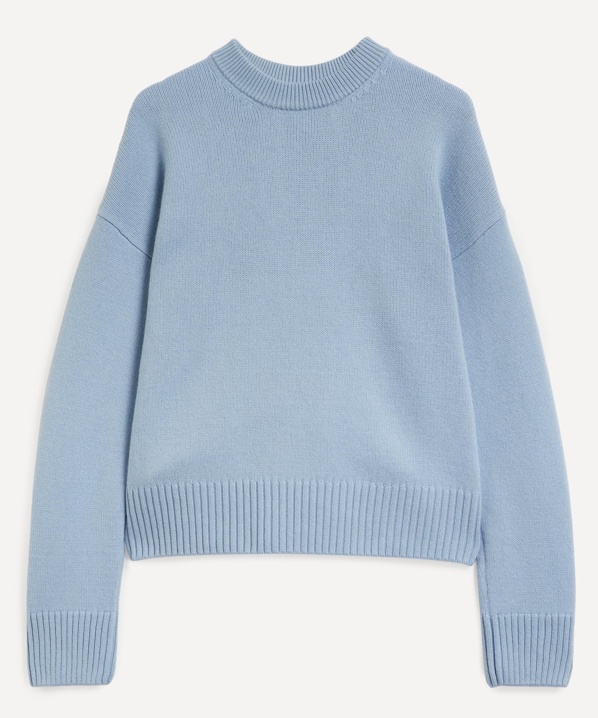 COS COS OVERSIZED CASHMERE SWEATER - PURPLE - Jumpers - COS 290.00