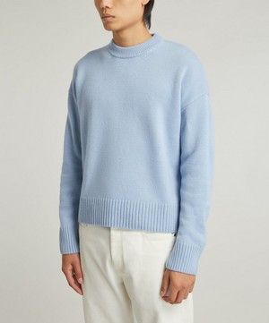 Ami - Cropped Wool and Cashmere Jumper image number 2