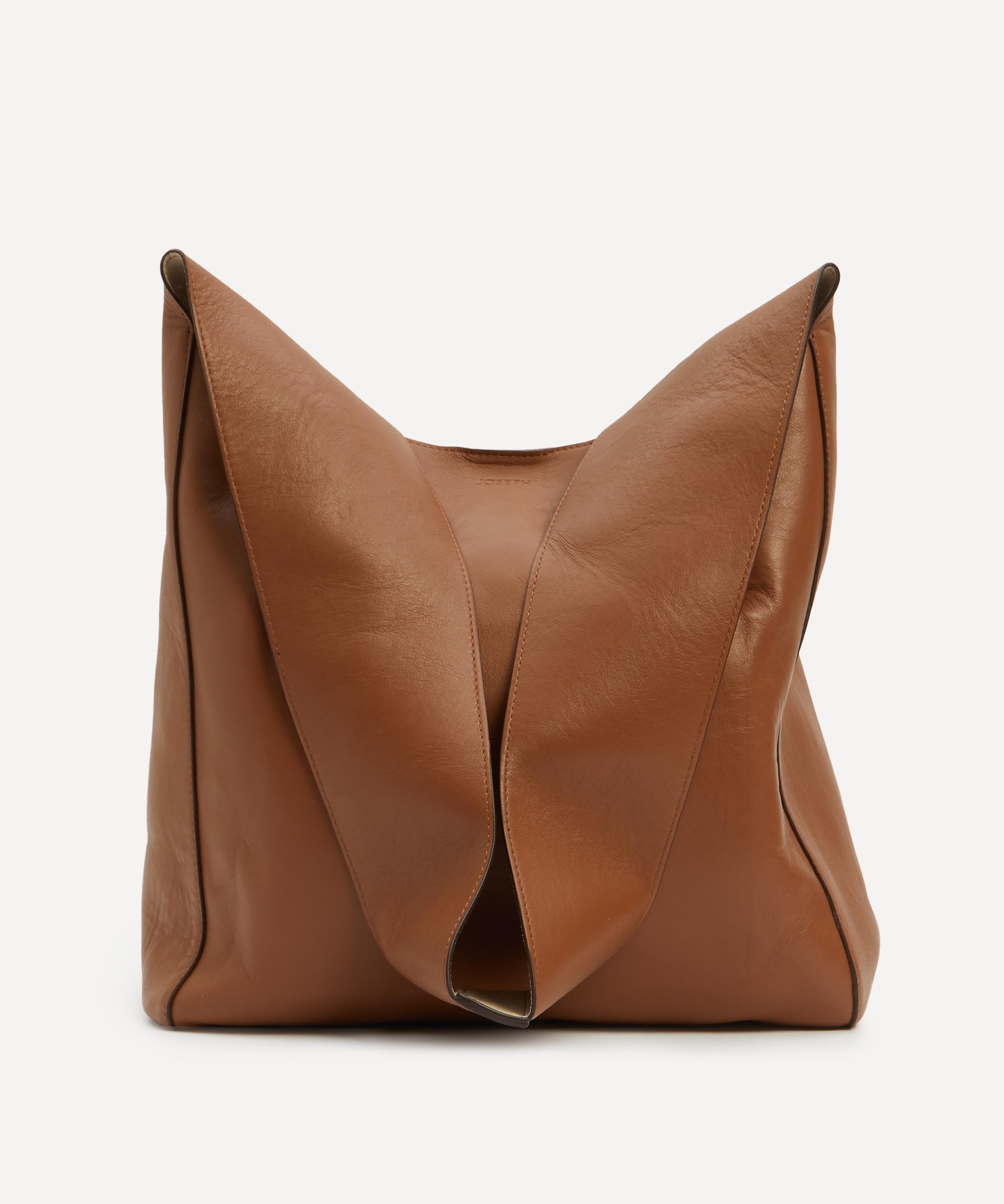 Leather cheap slouch bag