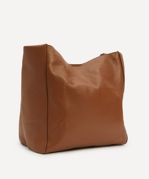 Joseph - Cozumel Light Tan Leather Slouch Bag image number 1