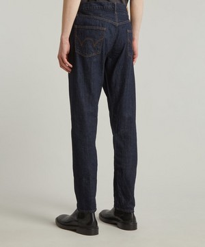 Edwin - Slim Tapered Kaihara Indigo Jeans in Blue Rinsed image number 3