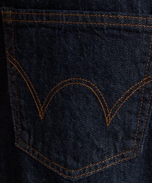 Edwin - Slim Tapered Kaihara Indigo Jeans in Blue Rinsed image number 4