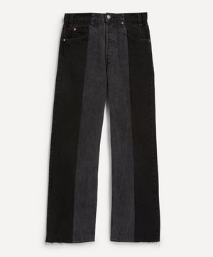 E.L.V. Denim - Contrast Denim Flare Jeans image number 0