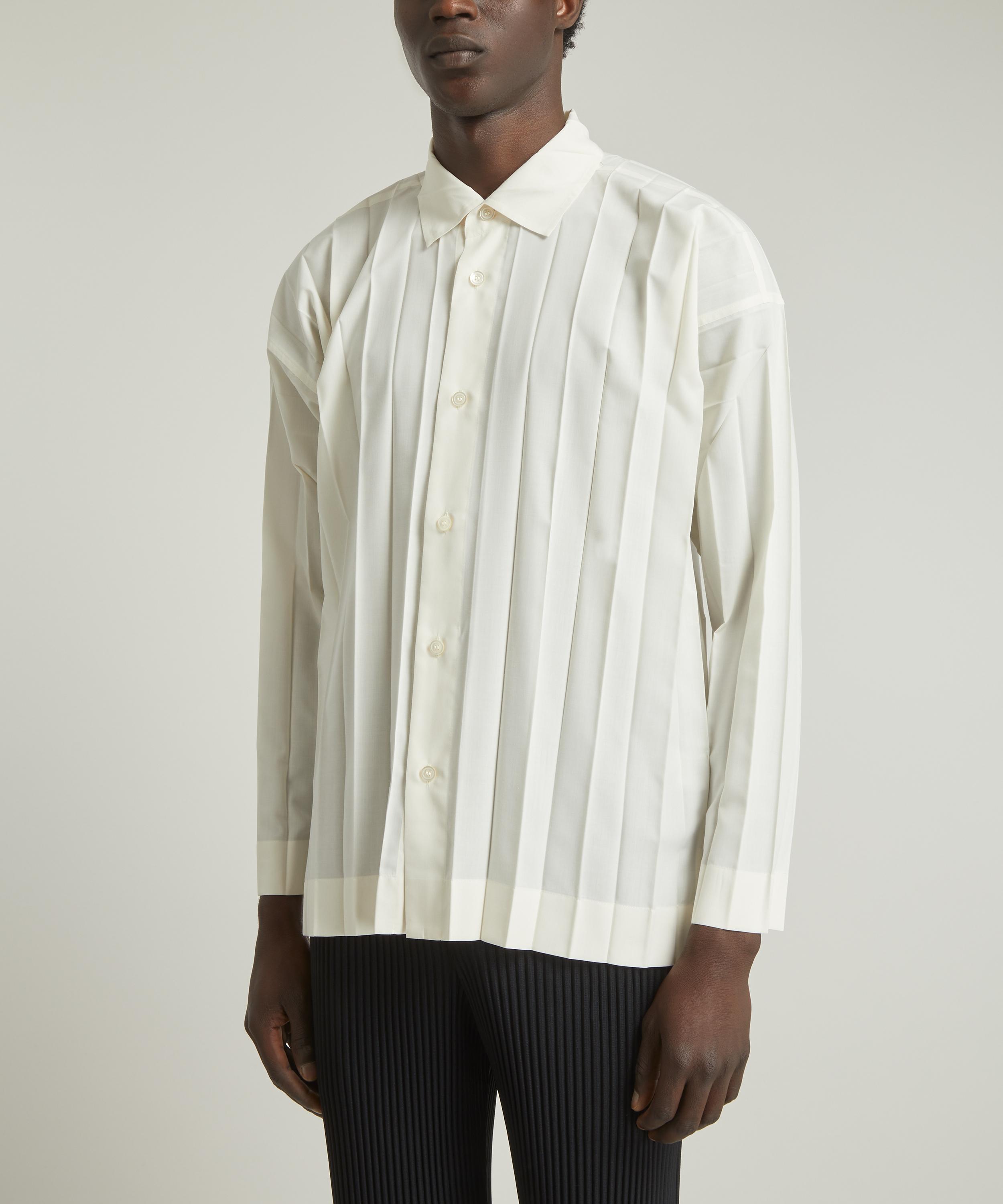 Pleats Please Issey Miyake Pleated Edge Shirt | Liberty